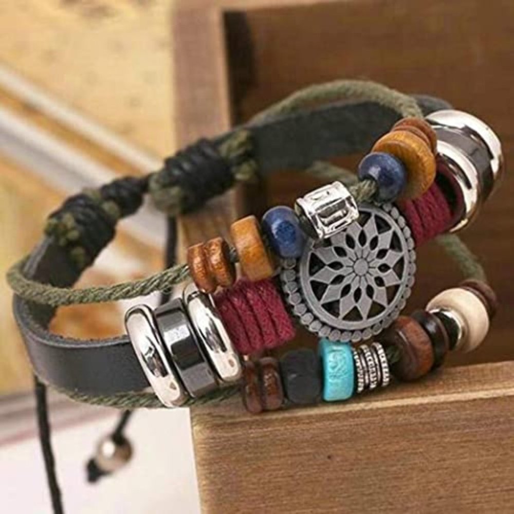 Vintage Bohemia Beaded Bracelet